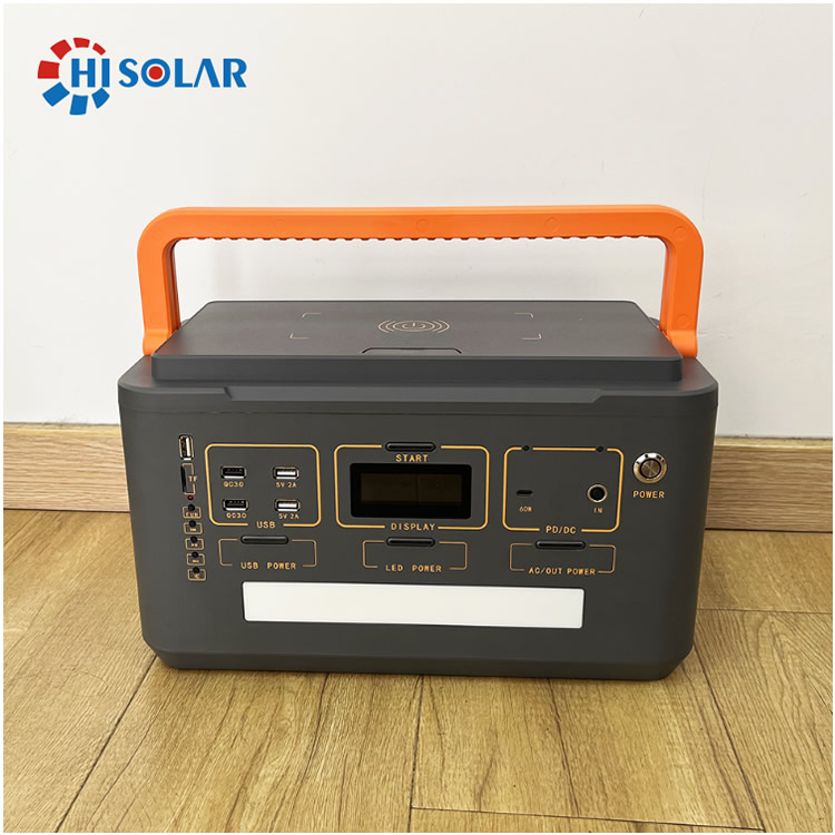 Portable power Storage 500w 1000W Power Pack portable solar power generator station system