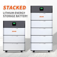 Stacked lithium battery with 6000 cycles